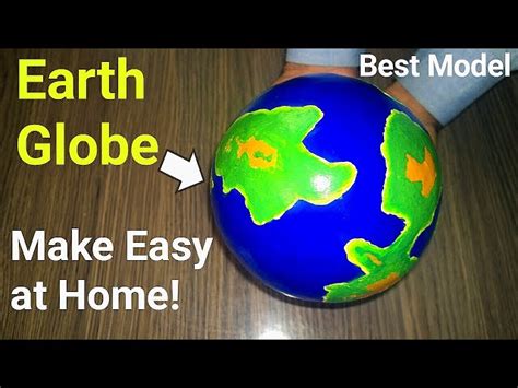 Homemade 3d Earth Model