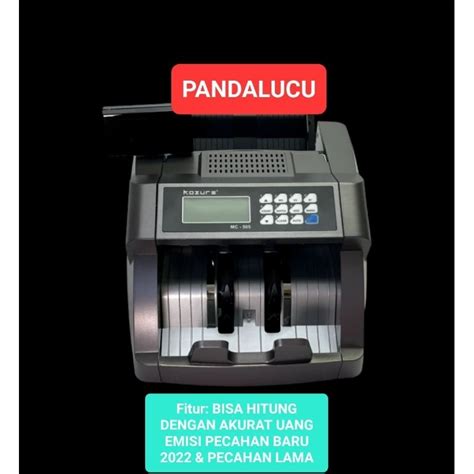 Jual Mesin Hitung Uang KOZURE MC 505 Money Bill Counter Penghitung