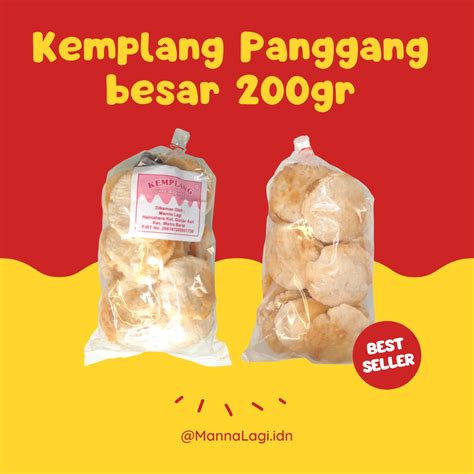 Jual Kemplang Panggang Besar Manna Lagi Kerupuk Khas Palembang