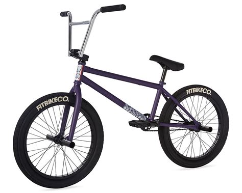 Fit Bike Co 2023 STR BMX Bike LG 20 75 Toptube Matte Purple