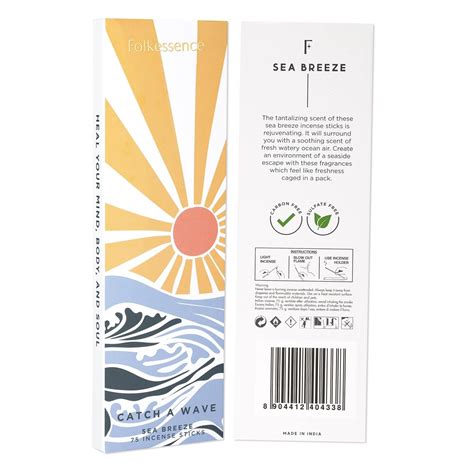 Folkulture Sea Breeze Incense Sticks Pack Of Insenses For