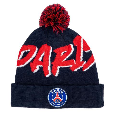 Bonnet à pompom enfant PSG 2022 23 Paris Saint Germain Ligue 1