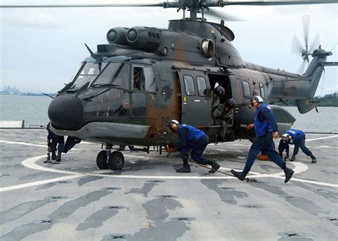 Eurocopter As Super Puma Singapore Armed Forces Military