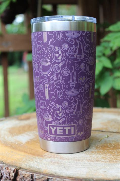 Personalized Engraved Yeti 20oz Tumbler Halloween 360 Etsy