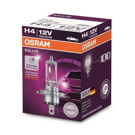 Osram H P T Rl Rally Car Headlight Halogen Bulb Natural White