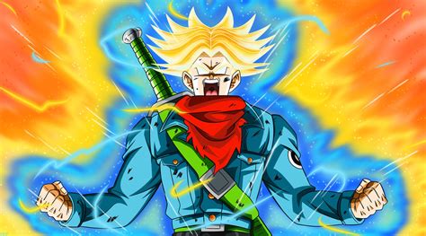 Trunks Super Saiyan Rage by FenixArt90110 on DeviantArt