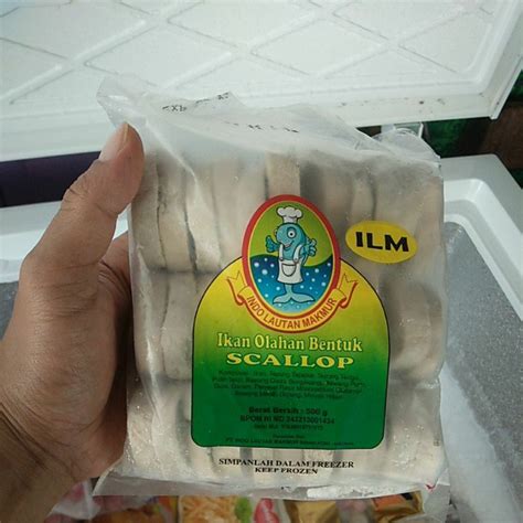 Jual Scallop Ikan Olahan Produk Ilm Shopee Indonesia