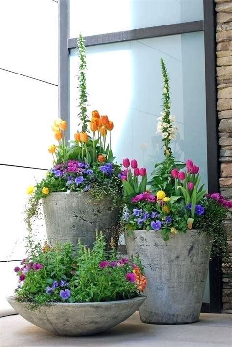 Planter Pots Home Depot - Plants Photo