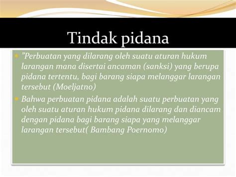 Tindak Pidana Pemilu Ppt