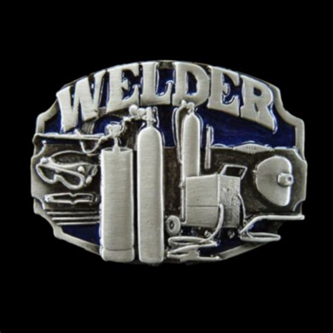 Welder Spot Gas Welding Tool Pewter Profession Belt Buckle Etsy