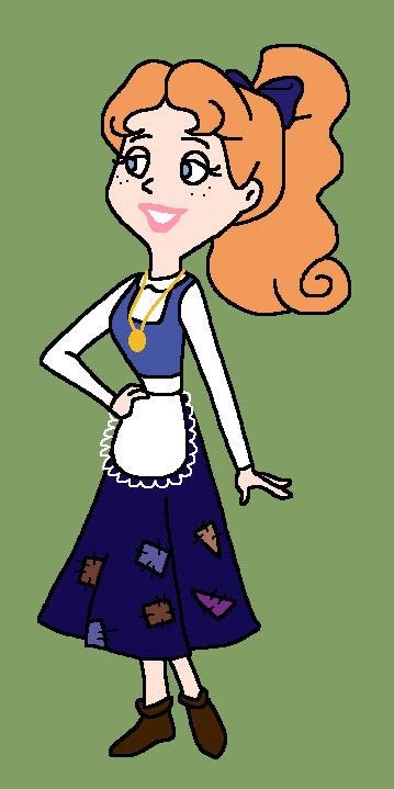 Waitress Daisy, Hanna-Barbera style by topcatmeeces97 on DeviantArt