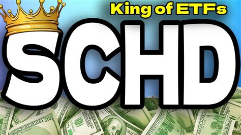 Schd Is The King Of Dividend Etfs Schd Etf Review Youtube