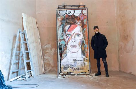 Salvan Del Derribo Un Grafiti De David Bowie Que Se Expone Ahora En El