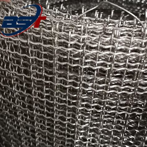 Stainless Steel Crimped Wire Meshwaterproof Mesh Screen Crimped Wire Mesh And Crimped Woven