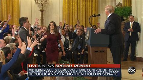 President Trump Revokes Cnn Reporter Jim Acostas Press Credentials Abc13 Houston