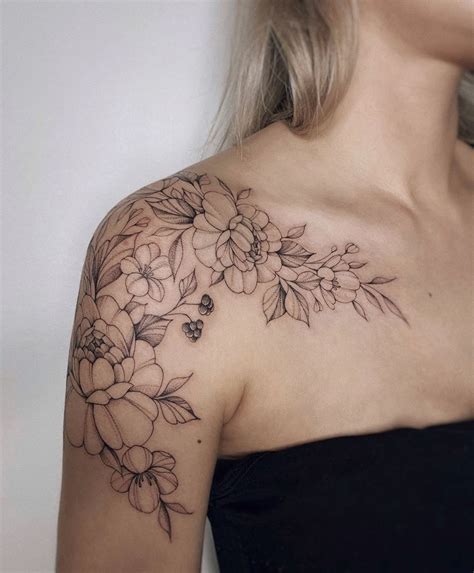 Flower Tattoo Shoulder Cap Printable Calendars At A Glance