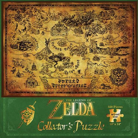 Together Pz005 394 Jdpnin014 Puzzle „the Legend Of Zelda“ Karte Von