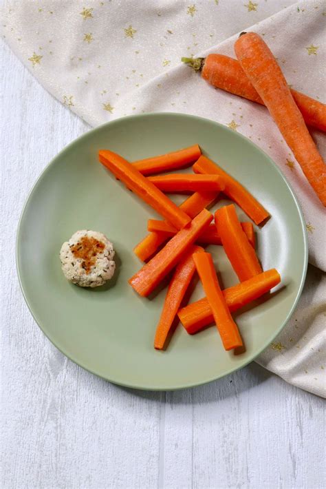 B Tonnets De Carottes Et Boulette De Poulet Cuisinez Pour B B