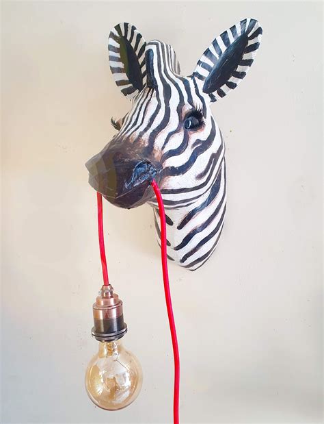 The Zebra Wall Lamp We Relove