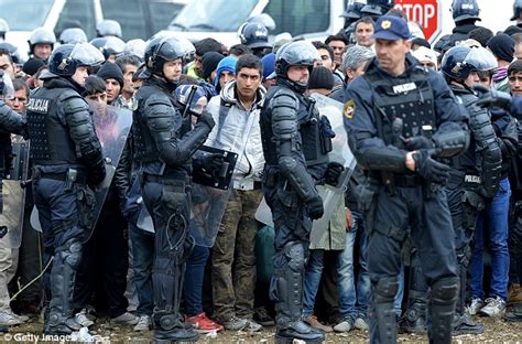 Slovenia Brings Out The Tanks And Riot Police To Deal With Migrant