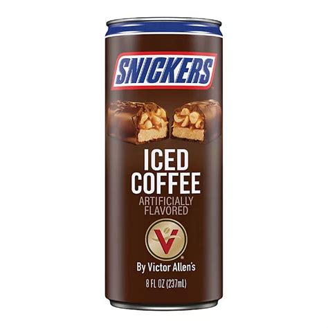 Snickers Iced Coffee Latte 8 Fl Oz 12 Pack Rarecandycanada