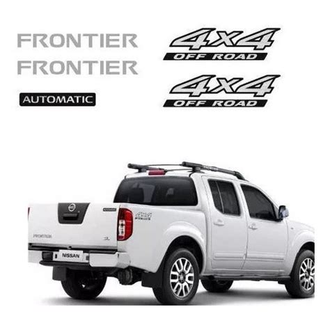 Kit Adesivos Nissan Frontier X Off Road Automatic Escovado Shopee