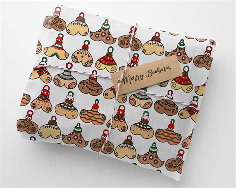 Funny Christmas Wrapping Paper Etsy