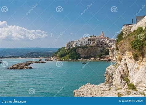 Vieste Puglia Italy Stock Photo Image Of Adriatic 22196944