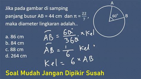 Cara Menghitung Diameter Lingkaran Wikihow Images