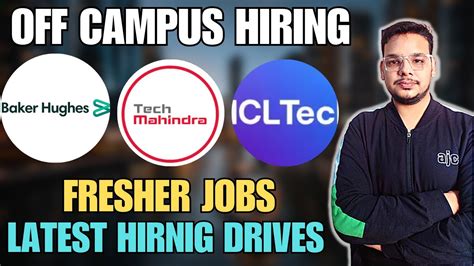 Tech Mahindra Hcltech Hiring Off Campus Drives For