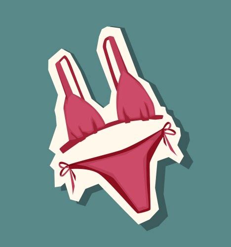 Pink Bikini Vector Images Over 1 400
