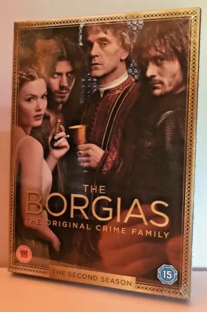 The Borgias Complete Season New Sealed Dvd Boxset Jeremy Irons