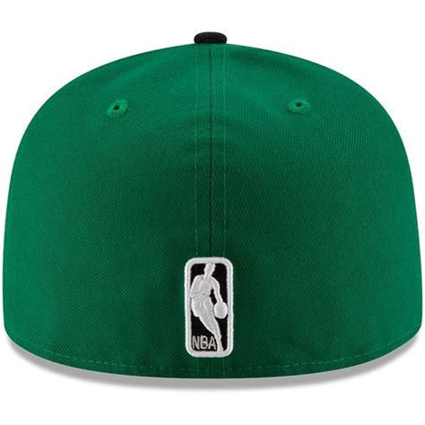 Boston Celtics New Era Official Team Color 2Tone 59FIFTY Fitted Hat ...