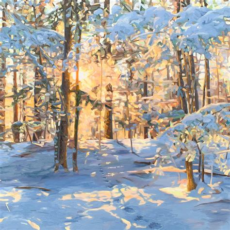 Early Morning Glow By Sue Miller Oil On Canvas Koyman Galleries