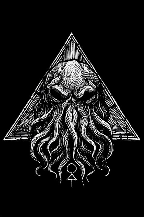 Cthulhu Horror Of Rlyeh In 2025 Cthulhu Art Cthulhu Horror Art