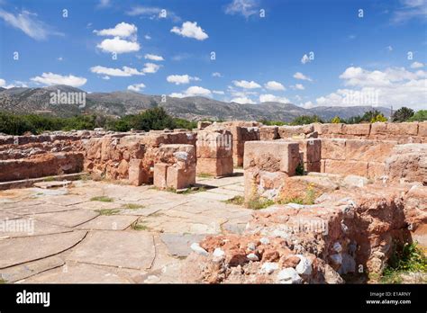 Minoan Palace Archaeological Site Malia Heraklion Crete Greece