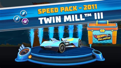 Hot Wheels Unlimited Unlocked New Car Twin Mill Iii Speed Pack