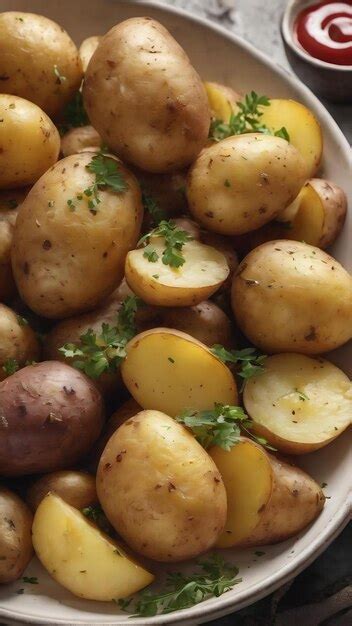 Premium AI Image Spud Spectacular Potatoes In All Their Delicious