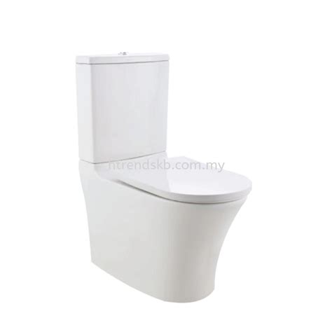 Johnson Suisse Vicenza Close Coupled Wc Rimless Wbsc950155ww