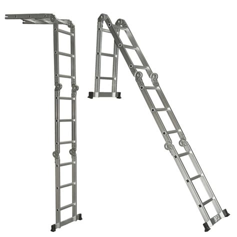 Multi Purpose Aluminum Ladder Folding Step Ladder Scaffold Extendable