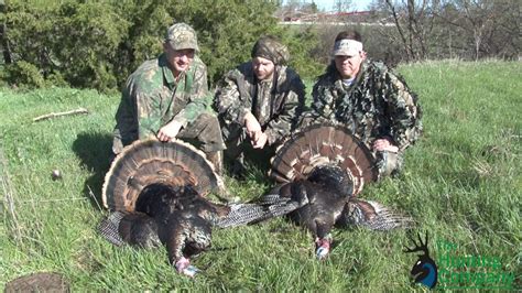 Nebraska Double On Turkeys Hunting With The Hunting Company Youtube