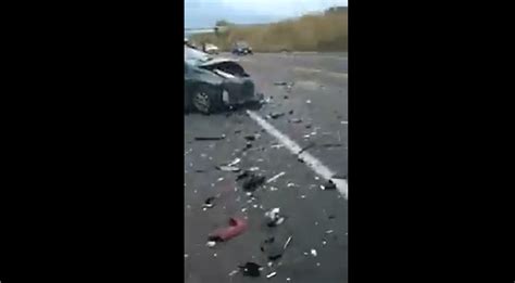 Choque En La Autopista Siglo Xxi Deja Heridos Graves