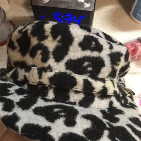 Y2k Cheetah Print Hat 🖤 No Paypal No Returns Or Depop