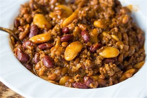 Slow Cooker Calico Beans Recipe The Kitchen Magpie