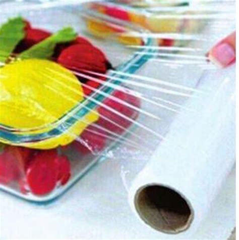 Food Grade Transparent Plastic Wrap Pe Cling Film Food Packing Fresh