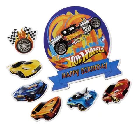 Cake Toppers Hot Wheels Cumpleaños Fiesta en venta en Estado De México por sólo 113 29