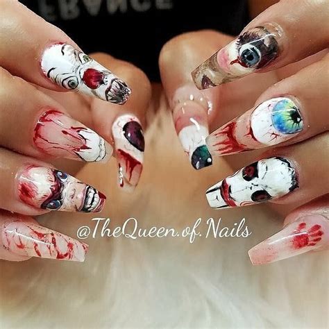 Horror Movie Nail Designs