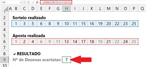 Planilha de Conferência de Resultados da Lotofácil Guia do Excel