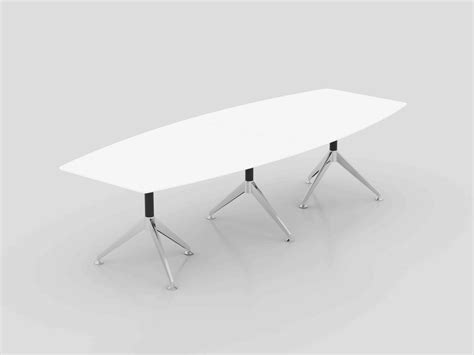 Nat Piece Boardroom Table White Kelly S Office Furniture