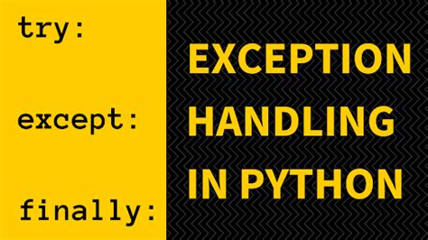 Python Try And Except Statements How To Handle Exceptions In Python